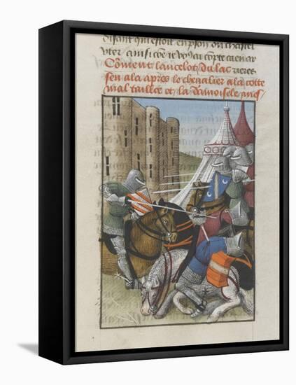 Roman de Tristan par Gilles Gracien-Everard de Espinques-Framed Stretched Canvas