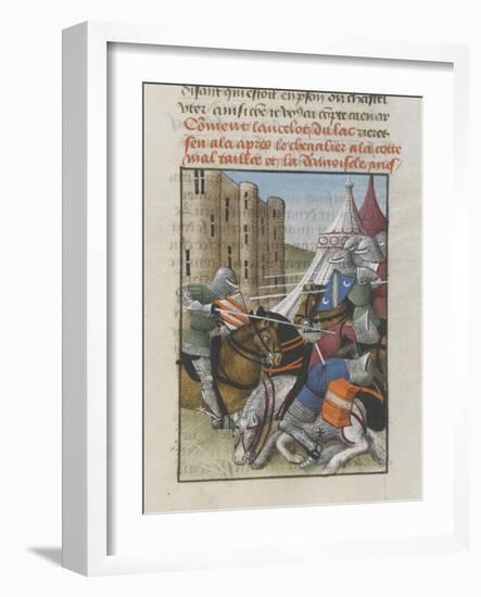 Roman de Tristan par Gilles Gracien-Everard de Espinques-Framed Giclee Print