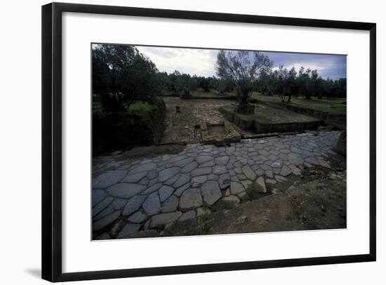 Roman Decumanus Maximus-null-Framed Giclee Print