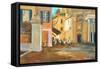 Roman Dining-Allayn Stevens-Framed Stretched Canvas