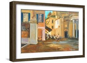 Roman Dining-Allayn Stevens-Framed Art Print