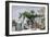 Roman Emperor Tiberius Enjoying His Villa on Capri-null-Framed Giclee Print