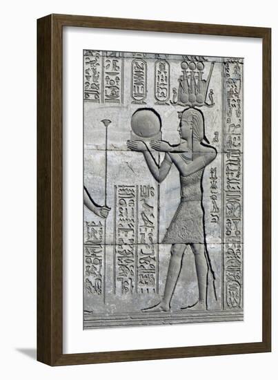 Roman Emperor Trajan Depicted as Pharaoh-null-Framed Giclee Print