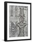 Roman Emperor Trajan Depicted as Pharaoh-null-Framed Giclee Print