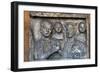 Roman Family on a grave-slab-Unknown-Framed Giclee Print