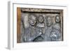 Roman Family on a grave-slab-Unknown-Framed Giclee Print