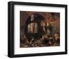 Roman Fish Market-Albert Bierstadt-Framed Premium Giclee Print