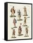 Roman Foot Soldiers-null-Framed Stretched Canvas