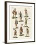 Roman Foot Soldiers-null-Framed Giclee Print