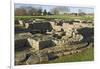 Roman Fort and Settlement at Vindolanda, South Side of Roman Wall, England-James Emmerson-Framed Photographic Print