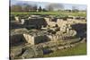 Roman Fort and Settlement at Vindolanda, South Side of Roman Wall, England-James Emmerson-Stretched Canvas