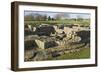 Roman Fort and Settlement at Vindolanda, South Side of Roman Wall, England-James Emmerson-Framed Photographic Print