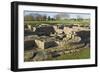 Roman Fort and Settlement at Vindolanda, South Side of Roman Wall, England-James Emmerson-Framed Photographic Print