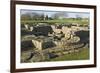 Roman Fort and Settlement at Vindolanda, South Side of Roman Wall, England-James Emmerson-Framed Photographic Print