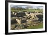 Roman Fort and Settlement at Vindolanda, South Side of Roman Wall, England-James Emmerson-Framed Photographic Print