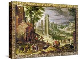 Roman Forum, 16Th Century-null-Stretched Canvas