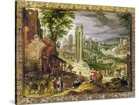 Roman Forum, 16Th Century-null-Stretched Canvas