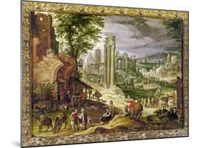 Roman Forum, 16Th Century-null-Mounted Giclee Print