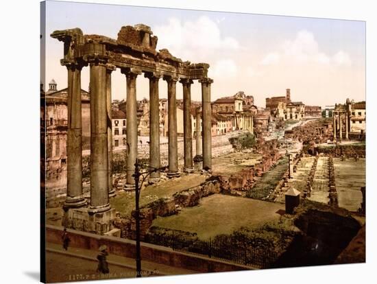 Roman Forum, 1890s-Science Source-Stretched Canvas