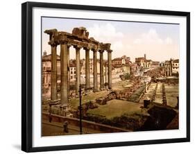 Roman Forum, 1890s-Science Source-Framed Giclee Print