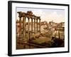 Roman Forum, 1890s-Science Source-Framed Giclee Print