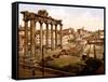 Roman Forum, 1890s-Science Source-Framed Stretched Canvas