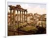 Roman Forum, 1890s-Science Source-Framed Giclee Print