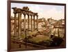 Roman Forum, 1890s-Science Source-Framed Giclee Print