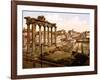 Roman Forum, 1890s-Science Source-Framed Giclee Print