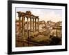 Roman Forum, 1890s-Science Source-Framed Giclee Print