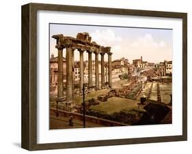 Roman Forum, 1890s-Science Source-Framed Giclee Print