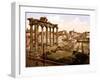 Roman Forum, 1890s-Science Source-Framed Giclee Print