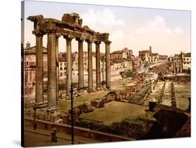 Roman Forum, 1890s-Science Source-Stretched Canvas