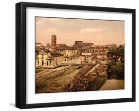 Roman Forum, 1890s-Science Source-Framed Giclee Print