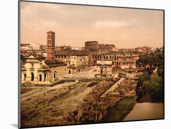 Roman Forum, 1890s-Science Source-Mounted Giclee Print