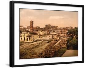 Roman Forum, 1890s-Science Source-Framed Giclee Print