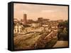 Roman Forum, 1890s-Science Source-Framed Stretched Canvas