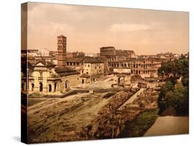 Roman Forum, 1890s-Science Source-Stretched Canvas