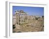 Roman Forum and Colosseum, Rome, Lazio, Italy, Europe-Gavin Hellier-Framed Photographic Print