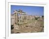 Roman Forum and Colosseum, Rome, Lazio, Italy, Europe-Gavin Hellier-Framed Photographic Print