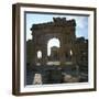 Roman Forum in Suffetula, Tunisia, 2nd Century-CM Dixon-Framed Photographic Print