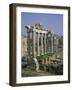 Roman Forum, Rome, Lazio, Italy, Europe-Roy Rainford-Framed Photographic Print