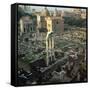 Roman Forum Seen from the Palatine Hill, 5th Century Bc-CM Dixon-Framed Stretched Canvas