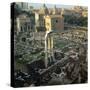 Roman Forum Seen from the Palatine Hill, 5th Century Bc-CM Dixon-Stretched Canvas