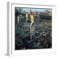 Roman Forum Seen from the Palatine Hill, 5th Century Bc-CM Dixon-Framed Photographic Print