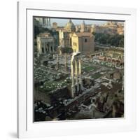 Roman Forum Seen from the Palatine Hill, 5th Century Bc-CM Dixon-Framed Photographic Print