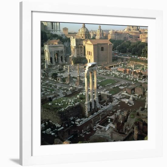 Roman Forum Seen from the Palatine Hill, 5th Century Bc-CM Dixon-Framed Photographic Print