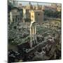 Roman Forum Seen from the Palatine Hill, 5th Century Bc-CM Dixon-Mounted Photographic Print