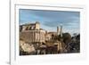 Roman Forum, UNESCO World Heritage Site, and the Palatine Hill, Rome, Lazio, Italy, Europe-Carlo Morucchio-Framed Photographic Print