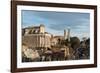 Roman Forum, UNESCO World Heritage Site, and the Palatine Hill, Rome, Lazio, Italy, Europe-Carlo Morucchio-Framed Photographic Print